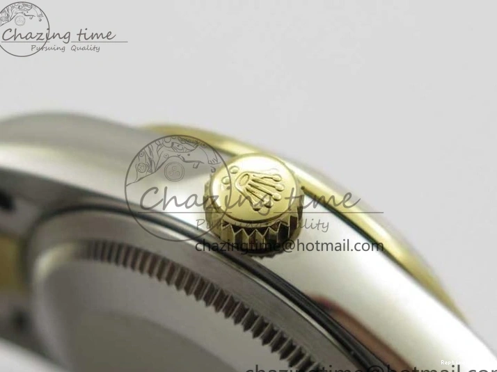 0112 SoftTouch Datejust 31mm 278273 SS YG BP Maker Best Edition Gray Diamonds Dial on SS YG Oyster Bracelet 2715